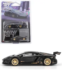 Mini GT 1:64 LB-WORKS Lamborghini Aventador Limited Edition – Matte Black
