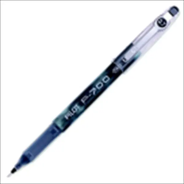 PILOT P700 Gel Pens (Model 1065568) - 12-Pack Office Stationery, 0.7 mm Fine Tip, Patented Precise Needle Points, Ribbed Finger Grip, Smear-Proof Acid-Free Waterproof Black Ink, Distinctive Barrel, Precise Tip Pens & Refills Compatible, Smooth Write