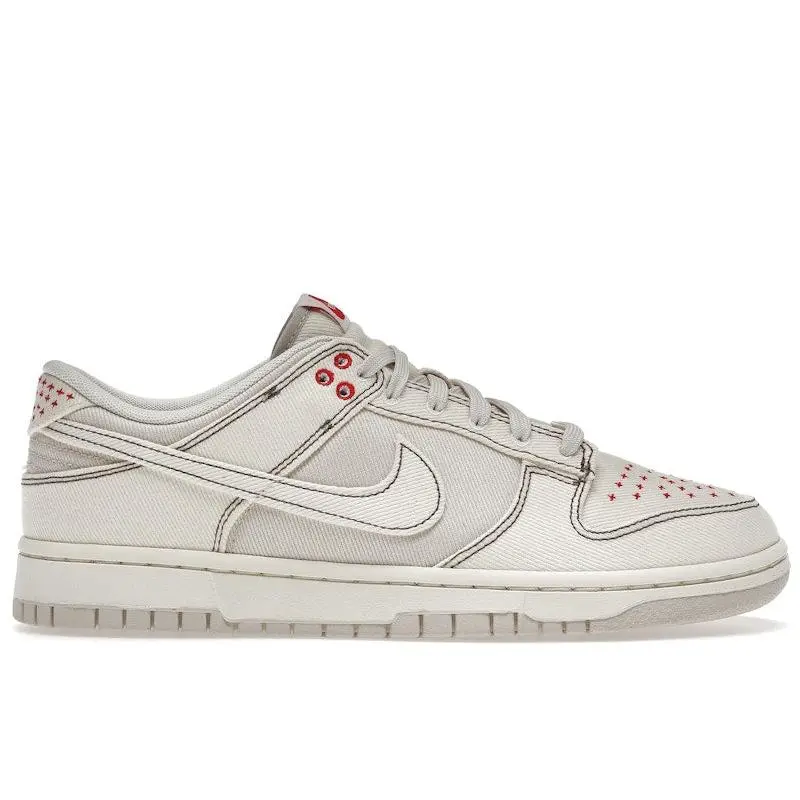 Nike Men's Dunk Low Light Orewood Brown Sashiko, from StockX
