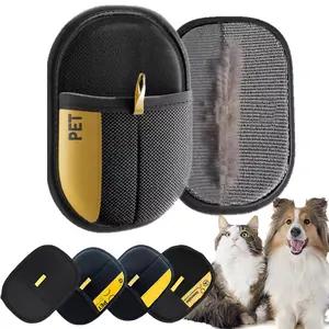 1/3/5 Counts Upgraded Pet Hair Removal Glove – Thickened Electrostatic Grooming & Furniture Cleaner for Dogs Cats Couch Car Carpet