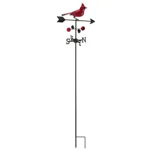 Weathervane Stake - Cardinal