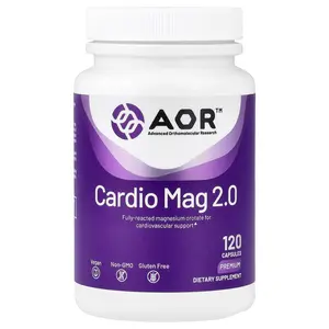 Advanced Orthomolecular Research AOR Cardio Mag 2.0, 120 Capsules