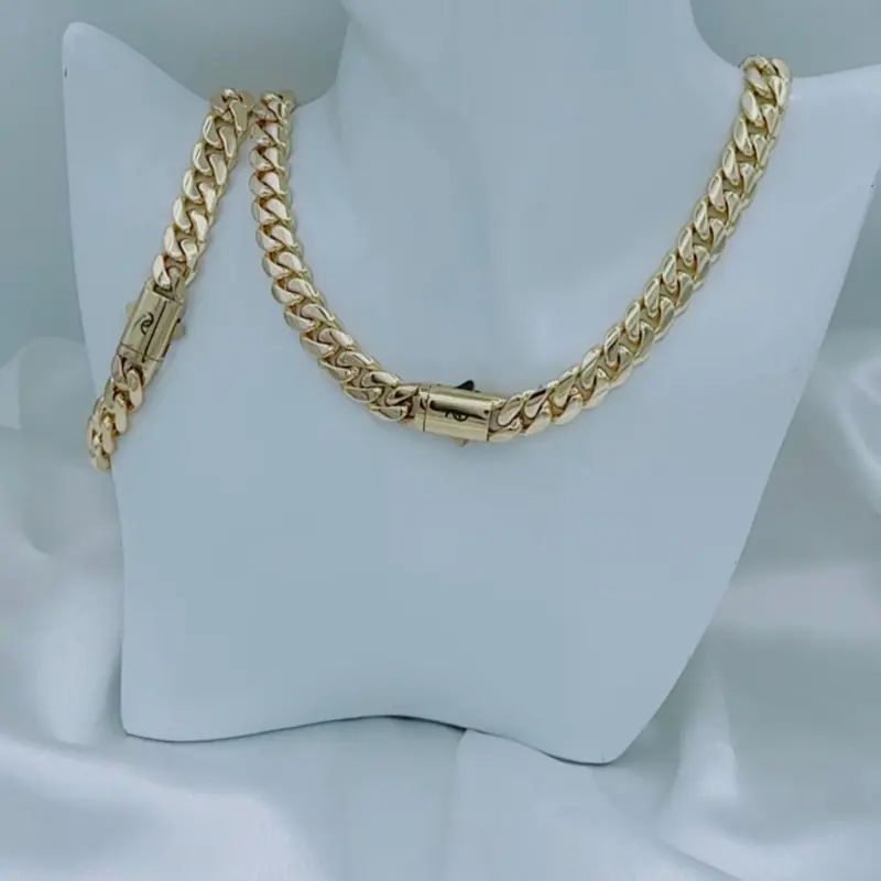 Rodriguezjewerly  # 4054 Necklace (10mm)  # 4055 Bracelet (10mm)