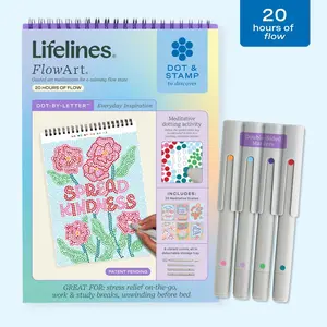 Lifelines Flowart | Dot by Letter Everyday Inspiration