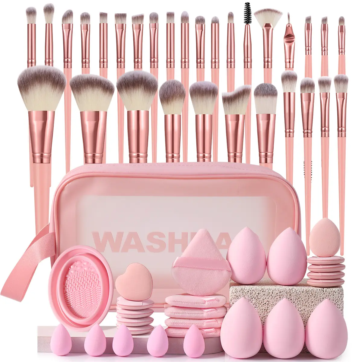 57-Piece pink