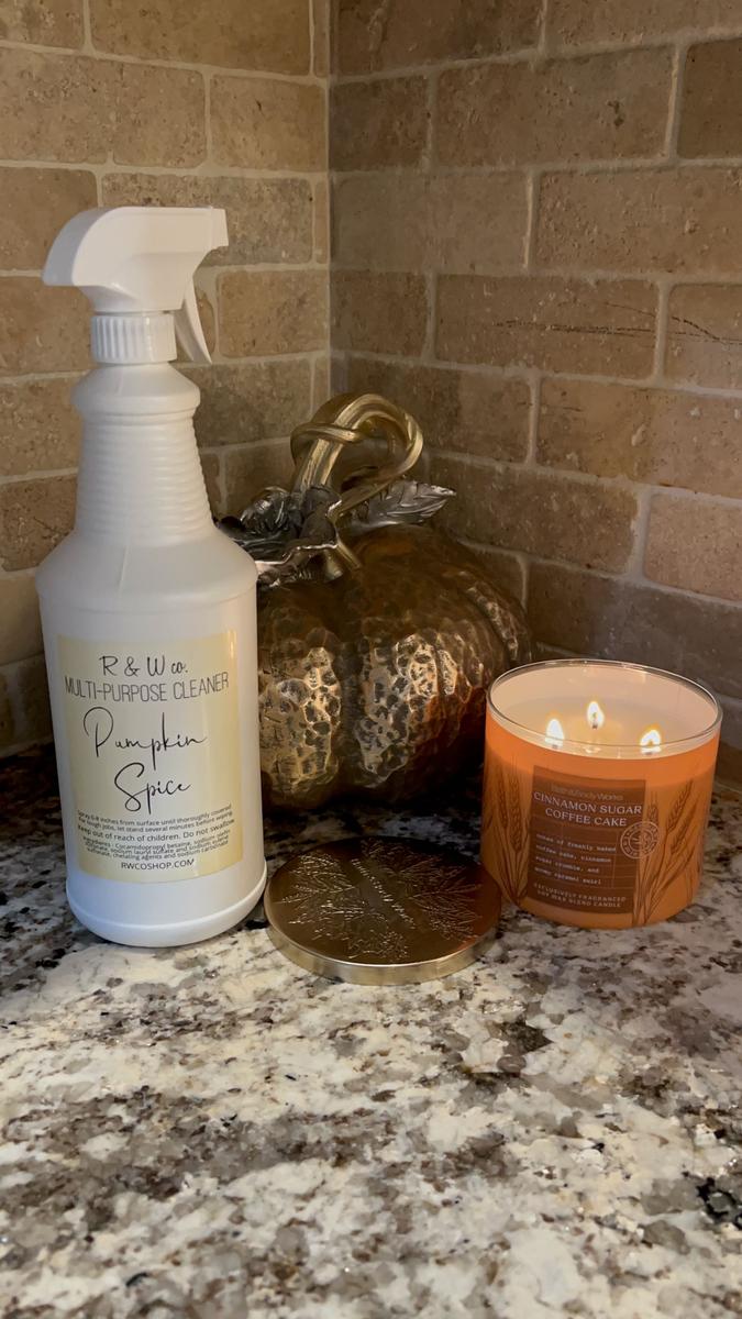 Item: Pumpkin Spice Cleaning Day Bundle