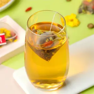 vegantea(Goji Berry Chrysanthemum Tea  ，5 grams*30 bags,Contains 100% natural chrysanthemum, cassia seed, honeysuckle, goji berries, dried tangerine peel, and licorice root. Beverage Chinese)