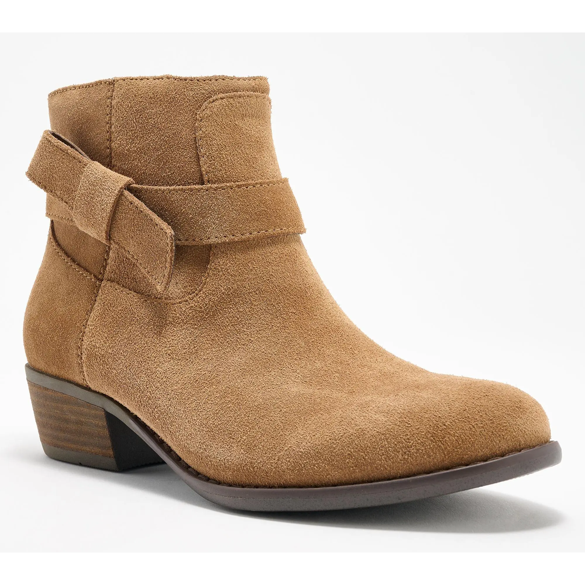 Skechers Water-Repellent Suede Ankle Boots - Westernville Skechers Water-Repellent Suede Ankle Boots - Westernville