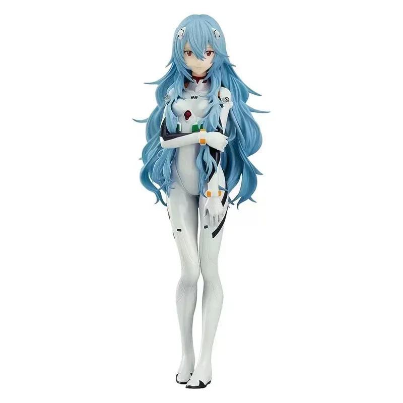18cm Neon Genesis Evangelion Anime Figure EVA Short Hair Rei Ayanami Action Figure Asuka Figurine PVC Collection Model Toys Gift