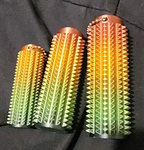 Spiky Pal Pain Stim Keychain 3 pack  multi-size For anxiety etc.