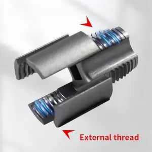 1/2'' 3/4'' PVC Pipe Thread Cutting Tool Integrated Internal & External Pipe Threading Tool Upgrade Pipe Thread Cutting Tool