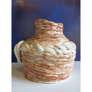 Earthy Earthenware I, Handmade Pottery by Shahla Rahimi Reynolds