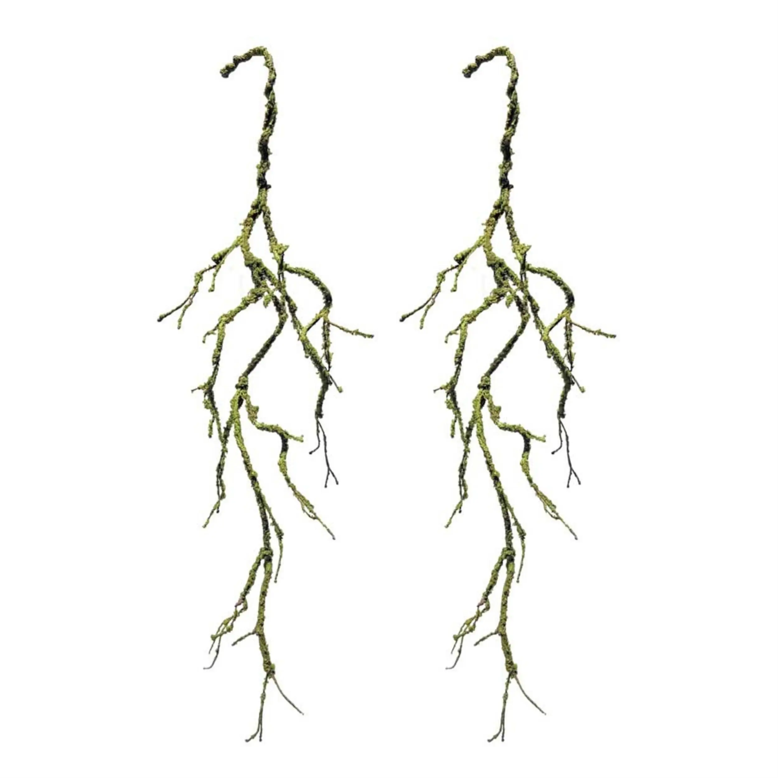 Mossy Twig Branch Garland (Set of 2)