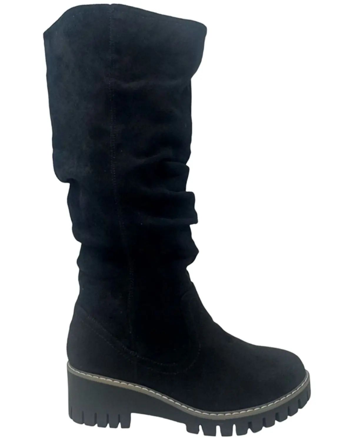 Very G Women's Women'S Dashing Tall Fashion Boot Round Toe - Vgwb0017-Blk