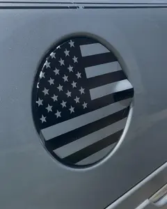 American Flag Gas Cap Decal