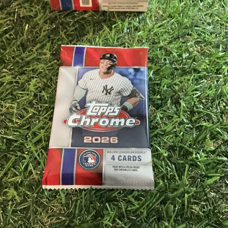 2026 Topps Chrome Baseball Blaster Pack