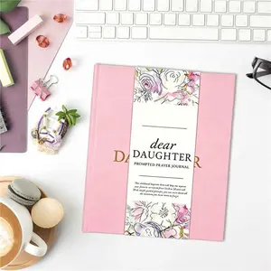 Dear Daughter Childhood Memory Book - 18-Year Prayer Journal & Baby Milestone Keepsake - Must Have Gift