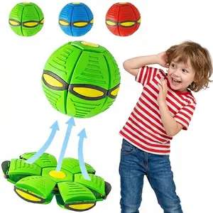 Children's Bouncing Ball,Magic Metaball,Magic Flying Saucer,Bouncy Ball,Kids Toy Ball,Parent-Child Interaction yoga ufo toddler energy burner flat outdoor sport cool gifts for bounce