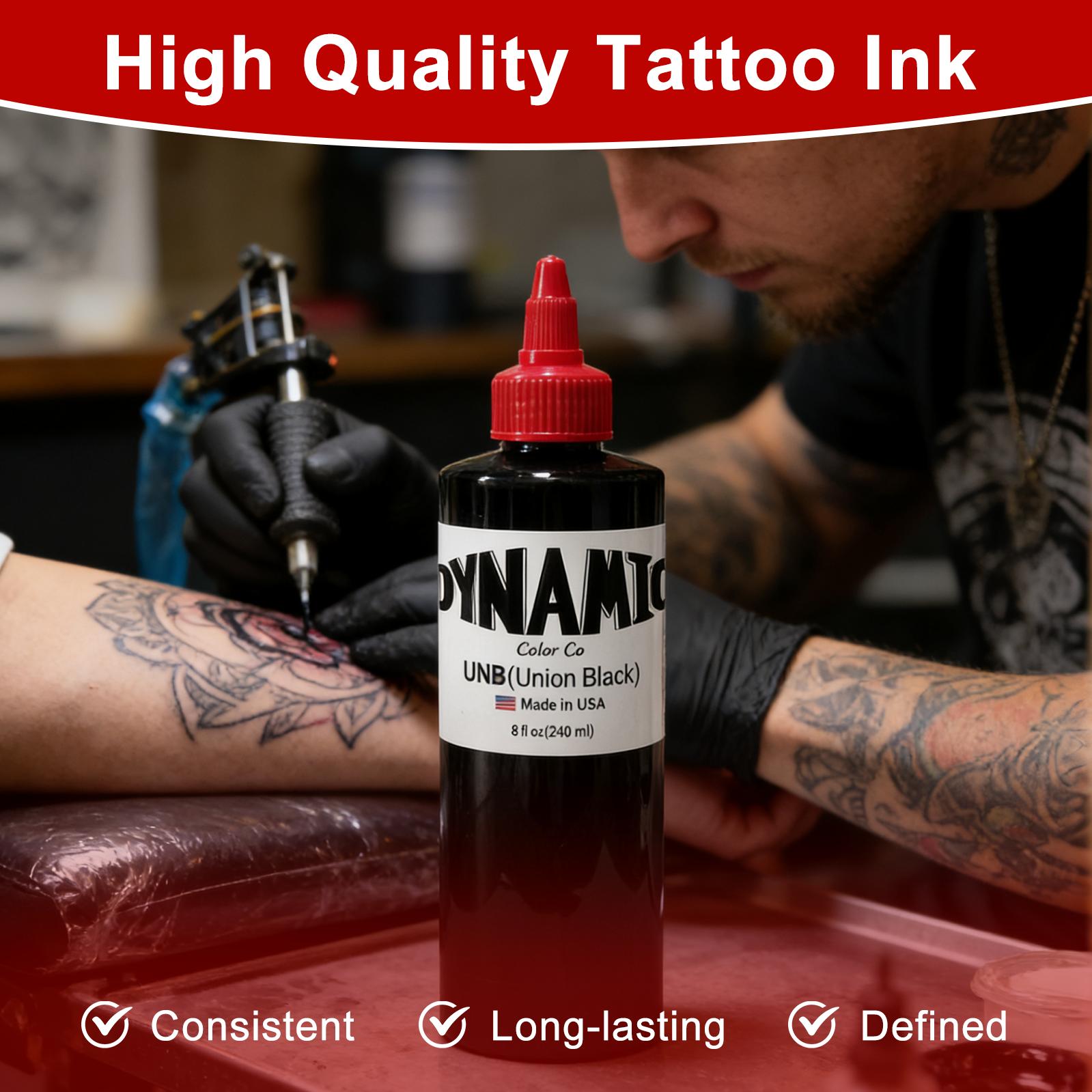 Advanced Professional Tattoo Ink 8 Ounces, Large-CapacityVegetarian Friendly Organic Ink, Suitable For Tattoo FillingAnd Shadow Effect.