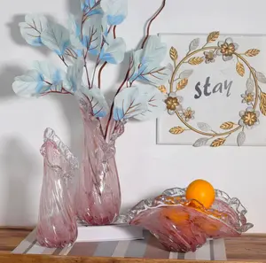 Balos Bay Sand Vase Set With Fruit Bowl