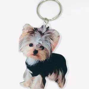 Pet keychain dog