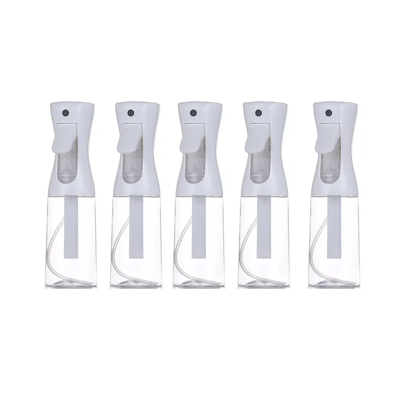 【GROOSHA 】5 count Beauty Spray Bottle - Continuous spray bottle for hair, cleaning, plants, pets, hairdressers, salons, Essential oil fragrance (7.04 oz.)