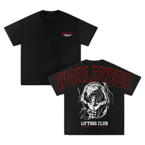 "Lifting Club" Gym Shirt, Workout Washed Tee, Men's Sport Outfit, Gym Men's Washed T-shirt, Muscle Training Shirt