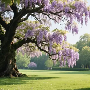 10 PCS Heirloom Wisteria Seeds – Non-GMO, Fast-Growing, Beautiful Purple Blooms for Vertical Gardens and Outdoor Decor