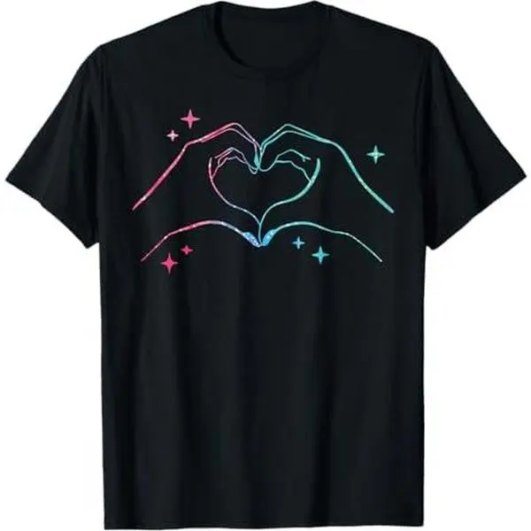 Heart Hands Taylor First Name Girl Vintage 70's 80's T-Shirt