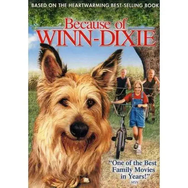 Because of Winn-Dixie  [DVD Video Disc] Full Frame, Repackaged, Dolby, Dubbed, Subtitled, Widescreen, Sensormatic