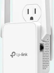 TP-Link AC1200 WiFi Extender, 2025 Wirecutter Best WiFi Extender, 1.2Gbps Home Signal Booster, Dual Band 5GHz/2.4GHz, Up to 1600 Sq.ft and 32 Devices, EasyMesh Compatible