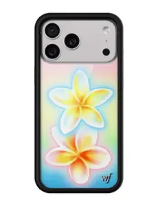 Pastel Plumeria iPhone Case
