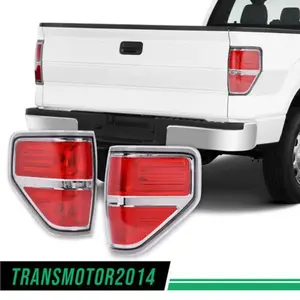 Fit For 2009-2014 Ford F-150 Pickup Rear Tail Lights Brake Lamps Left & Right