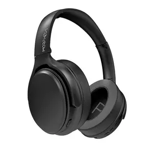 212 MAIN Morpheus 360 Krave ANC Electronic Digital Wireless Over-The-Ear Noise-Cancelling Headphones - Black Audio Headset with Bluetooth, Wired USB Charging Cable (for Sports, Cycling Leisure)