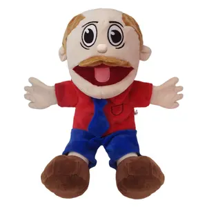 15.7-Inch JEFF’s Dad Puppet, JEFF Hand Puppet Collection Stuffed Animation Character Plush Toy