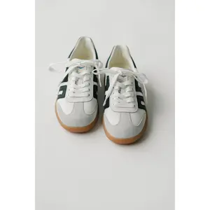 Back70: Cloud Sneakers in White + Black