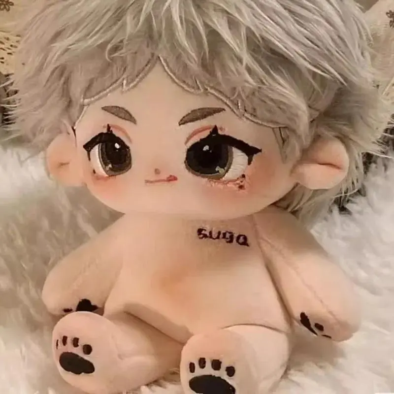 20cm Japanese Anime Haikyuu!! Sugawara Koushi Kawaii Skeleton-Infused Cosplay Plush Doll, Manga Model Toy Figure, DIY Specialty Gift for Fans