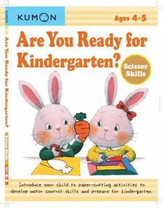 USED Book - Are You Ready for Kindergarten?: Scissor Skills by Kumon (Paperback) - english