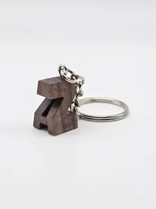2-in-1 Initial Keychain