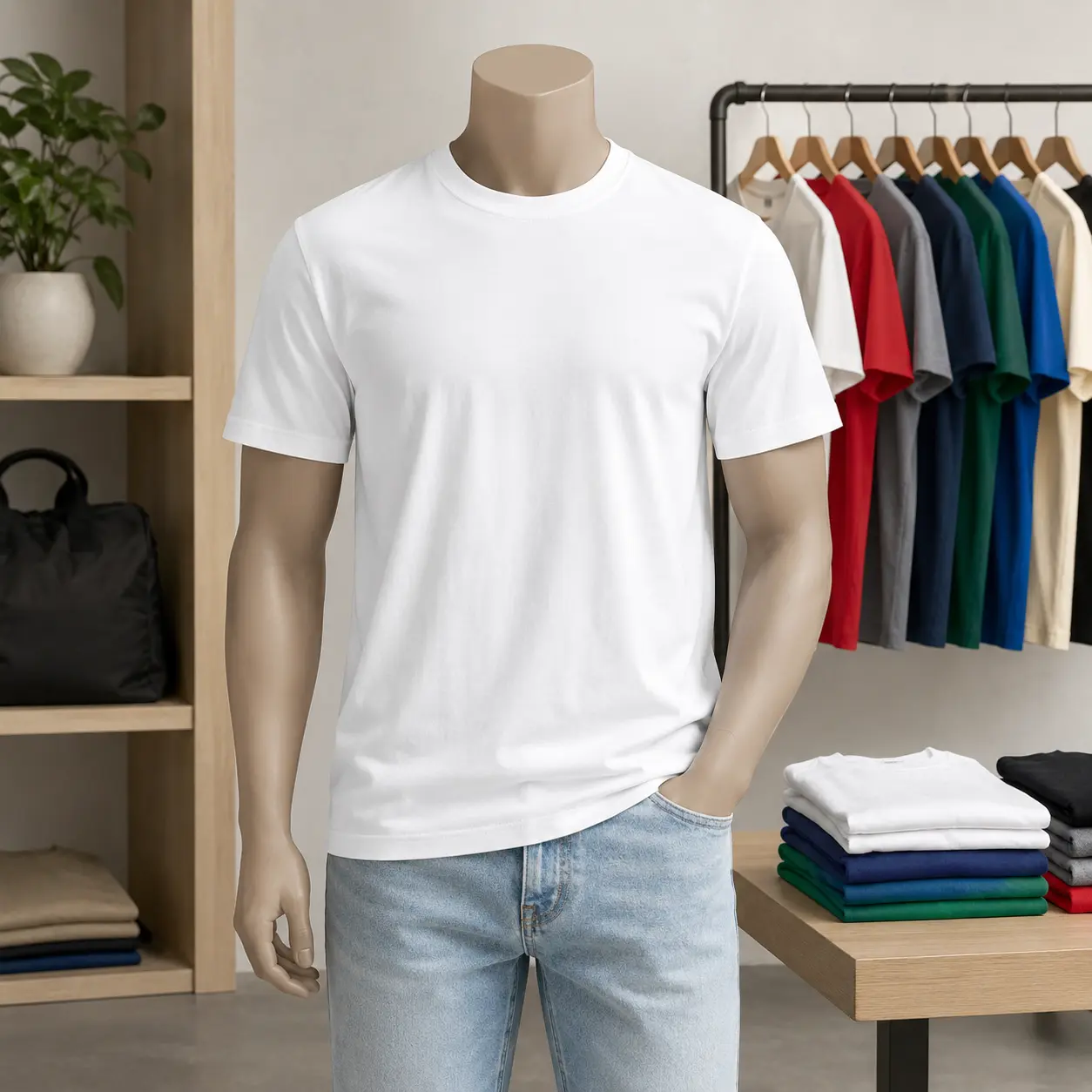 Men's 3-Pack T-Shirt Set, 180G Midweight 100% Cotton Simple Crew Neck Tops, Breathable Regular Fit Solid Menswear Fabric Casual Tees for Everyday Wear,back to school,back to school shopping, Classic Men's 3-Pack T-Shirt Set, 180G Midweight 100% Cotton Simple Crew Neck Tops, Breathable Regular Fit Solid Menswear Fabric Casual Tees for Everyday Wear,back to school,back to school shopping, Classic