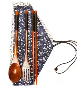 Japanese Style Chopsticks with Spoon Set