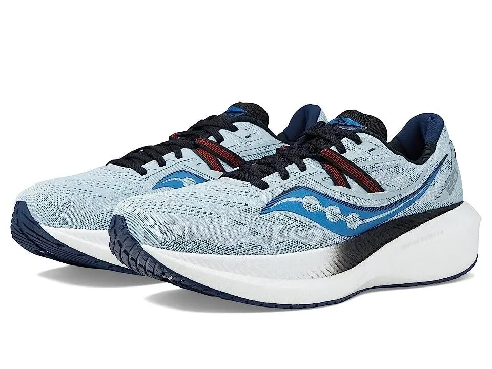 Saucony Triumph 20 Vapor Pwrrun+ Running Shoe in Black | Men's