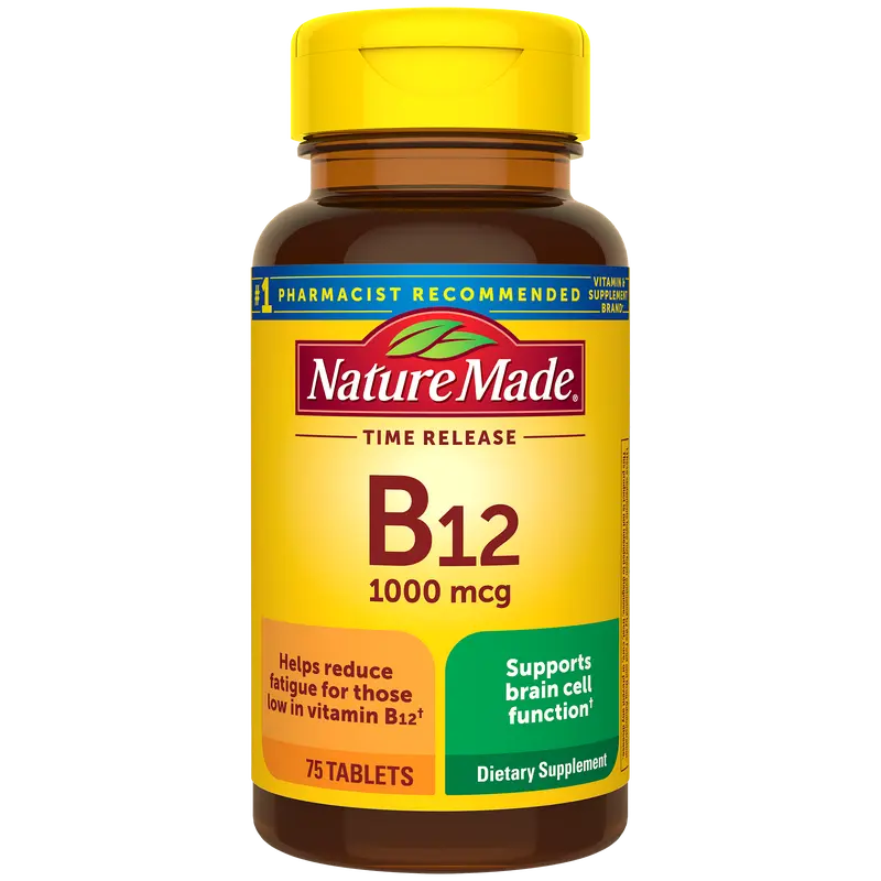 Vitamin B12 Time Release 1000 mcg Tablets