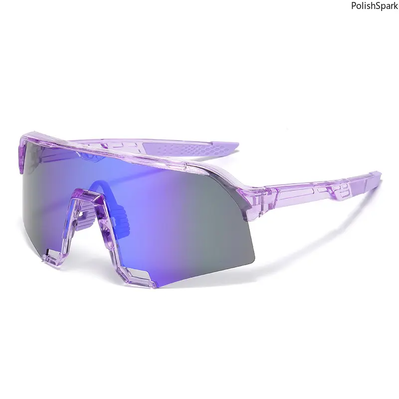 Unisex Lightweight Wrap-Around Cycling Sunglasses with PC Frame, Anti-Glare HD Vision, Windproof Mirrored Lenses for Running, Driving, Sunglasses For Women, Stylish Sunglasses summervibes