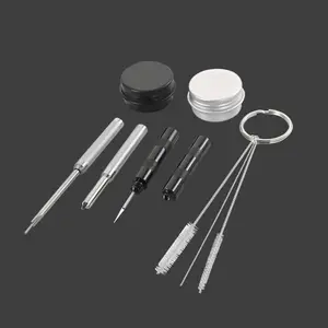 Airbrush Cleaning Kit Easy to Use Easily Clean Paint Protect Your Tool Professional for Remove Nozzle Paint Dirt Auto Parts Cleaning