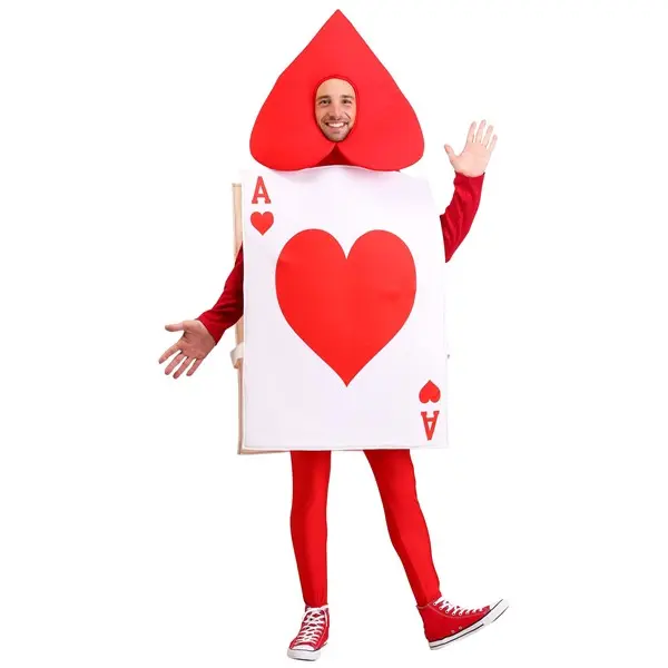 Adult Ace of Hearts Costume