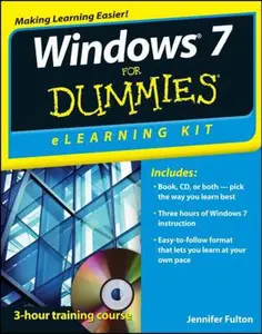 USED-Windows 7 eLearning Kit For Dummies by Jennifer Fulton (Paperback)