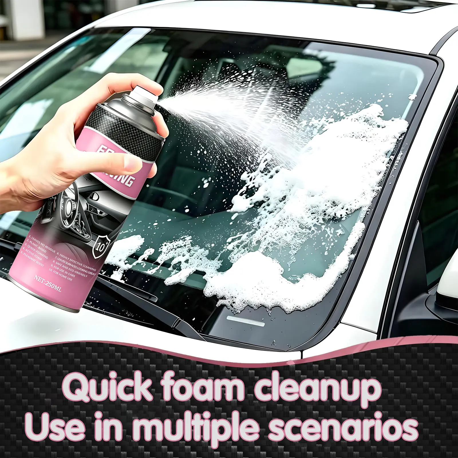 Car Interior Detailer and Protectant with UVProtection Against Cracking and Fading, Car InteriorMaintenance & Cleaning, Non-Greasy, Satin Finish