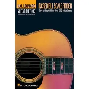 USED-Incredible Scale Finder: A Guide to Over 1,300 Guitar Scales 6 X 9 Ed. Hal Leonard Guitar Method Supplement by Various (Paperback)