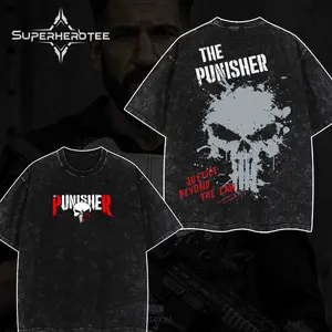 [ superhero tee ] Frank Castle Premium Cotton T-Shirt V2 , The Punisher Fans T-Shirt, Punisher Fans Club T-Shirt, Dark Superhero T-Shirt, Comic Book Fans T-Shirt, Superhero Graphic Tee.
